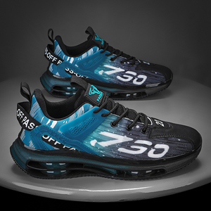 Zapatos Deportivos Casuales para Hombre, Diseño Transpirable, Suelas Acolchadas, Agarre Duradero, Correas Bajas, Antideslizantes para Uso Diario en el Gimnasio - Product Image 2
