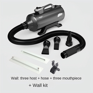 Secado de pelo profesional de alta velocidad para perros y mascotas, 3 boquillas, limpieza de mascotas, secador de aseo, secador de mascotas de doble Motor - Product Image 5