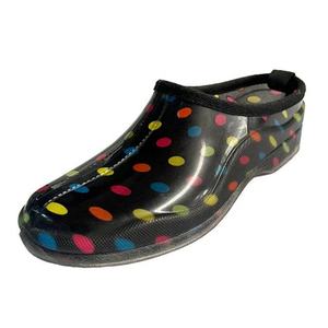 도매 세련된 여자 여자 인쇄 플라스틱 정원 신발 2023 새로운 정원 신발 나막신 - Product Image 3