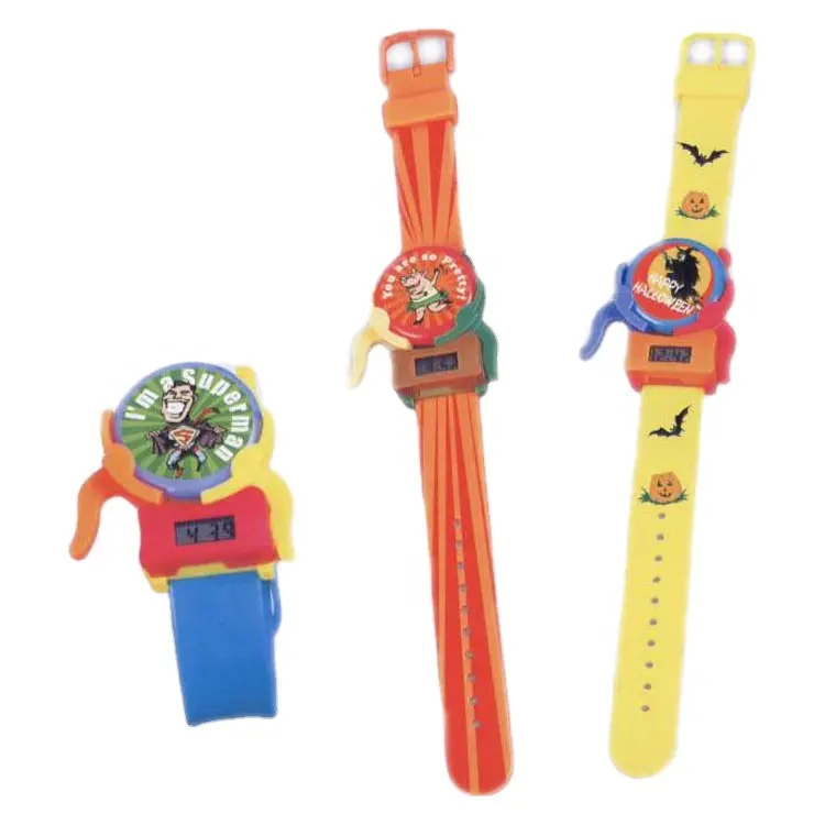 아이를 위한 손가락 비행 접시 장난감 놀이 시계