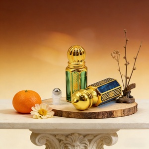 3ml 6ml 10ml 12 ml Arabic Style Luxury Fragrance Packaging Gilded Multi-Color <b>Perfume</b> Roller Essential <b>Oil</b> Bottle for Cosmetic - Product Image 3
