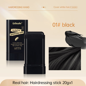 Varita de Peluquería de Larga Duración para Cubrir Cabello Blanco, Resistente al Sudor, Impermeable, Textura Cremosa Suave, Peine y Tinte en un Solo Diseño - Product Image 1