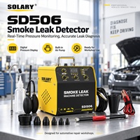 Détecteur de fuite de fumée automobile SOLARY SD506 12V, testeur de vide EVAP, garantie 1 an pour équipement de diagnostic et réparation automobile