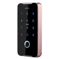 Lector de Huellas Dactilares Biométrico IP65 Resistente al Agua, Lector de Tarjetas RFID WG26, Panel Táctil, Control de Acceso para Cerradura Magnética Eléctrica
