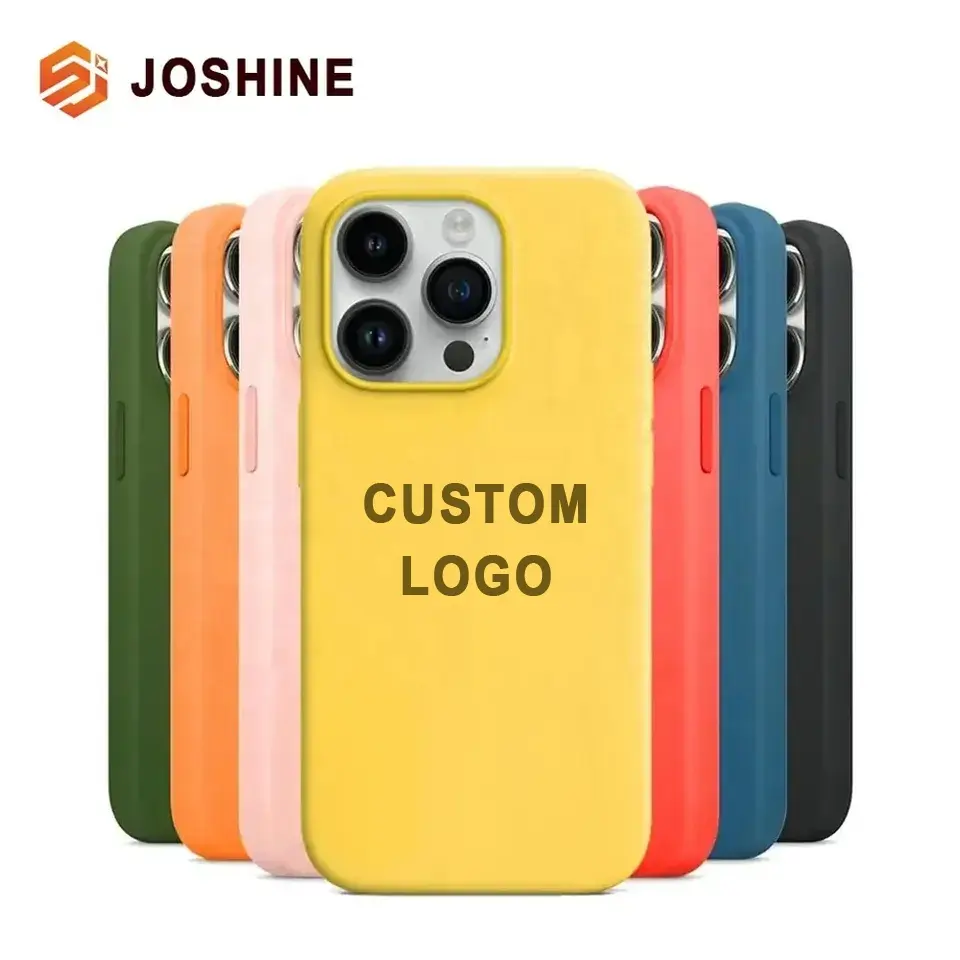 2023 Mobile Cover Casing Shockproof Yellow Ultra Soft TPU Silicone Phone Case for Iphone 14 13 12 11 XR 8 Mini Pro Max Plus