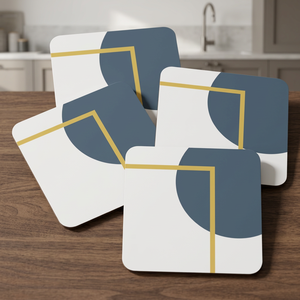 Sous-verres de luxe en MDF en gros, design personnalisé, tapis de bar à bière, protection de table - Product Image 2
