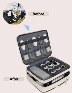 Sac de rangement de câble d'équipement de musique professionnel matériel Oxford avec sac d'organisateur d'instrument de voyage de diviseur détachable - Product Image 4