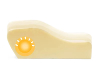 Oreiller en mousse de latex à contour ultra orthopédique, oreiller cervical en mousse à mémoire de forme, soutien du cou, oreiller de sommeil pour adultes