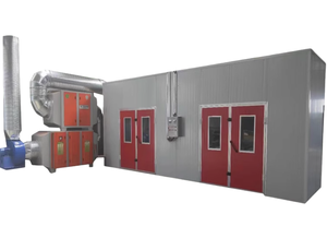 Cabina <span class=keywords><strong>de</strong></span> <span class=keywords><strong>Pintura</strong></span> Automotriz con Calentamiento Diésel y Quemador Silencioso, 40dB <span class=keywords><strong>de</strong></span> Ultra Bajo Ruido para Talleres <span class=keywords><strong>de</strong></span> Reparación <span class=keywords><strong>de</strong></span> Automóviles en Zonas Residenciales - Product Image 6