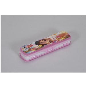 Most Selling Pink <b>MINI</b> Pencil <b>Box</b> by Vikas X Portable <b>Storage</b> Organizer for Pens Pencils School Daily Use Available For Sale - Product Image 1