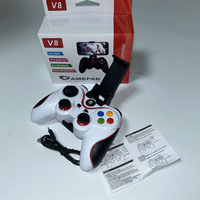 Venta al por mayor de fábrica Android 2,4G Wireless Gamepad Controller P3 PC360Steam Smart TV Box Joystick de juego compatible