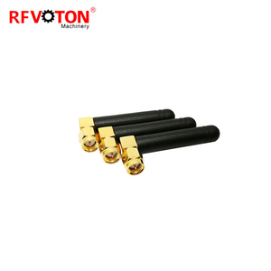 Nhà máy cung cấp Ăng-ten Wifi SMA nam cắm đau 2dB 2.4G 5cm trong nhà màu đen <span class=keywords><strong>Bluetooth</strong></span> cao su ăng-ten 1.13mm ufl U. FL Pigtail - Product Image 4