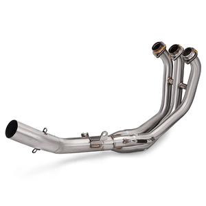Kit de modification d'échappement de moto, tuyau de liaison avant en acier inoxydable, collecteur d'échappement pour Yamaha <span class=keywords><strong>MT09</strong></span> FZ09 XSR900 <span class=keywords><strong>TRACER</strong></span> 9 GT 2021-2025 - Product Image 1
