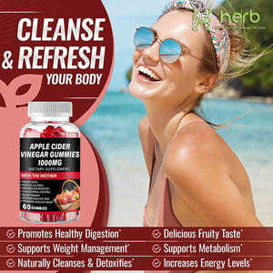 OEM/ODM nhà máy <span class=keywords><strong>APPLE</strong></span> <span class=keywords><strong>CIDER</strong></span> dấm Gummies 1000mg hàng ngày vitamin bổ sung cho người lớn (60 Count) - Product Image 6