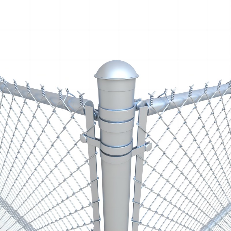 50*50mm 60*60mm 70*70mm Mesh Galvanized PVC Coated Chain Link Fence/playground Hook Flower Net
