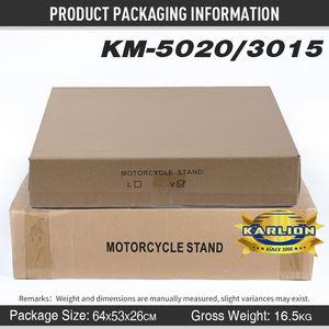 KARLION Sport Dirt Bike Garage Reparatur Combo Set Vorder-und Hinterrad ständer Motorrad liftst änder für Motorräder und Fahrräder - Product Image 4