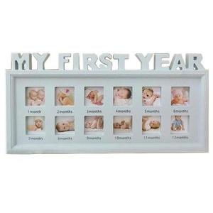 Năm đầu tiên của tôi bé hình ảnh khung sinh thái thân thiện PVC 12 hình ảnh những khoảnh khắc khung bé lưu niệm khung - Product Image 1
