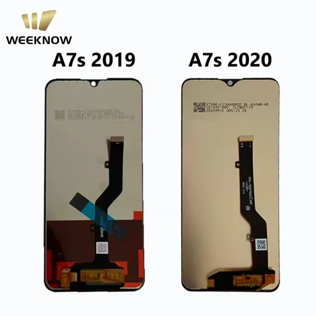 WEEKNOW High Quality OEM 6.8" LCD Display Touch Screen Digitizer Assembly Replacement for Blade A7s 2020 1 Year Warranty 400cd+