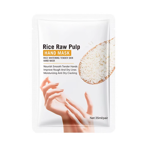 OEM organik beyazlatma el maskesi koyu cilt için doğal nemlendirici besleyici eldiven - Product Image 1