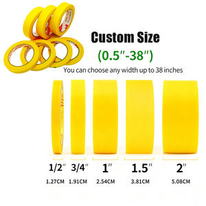 高温耐性ダイカット<span class=keywords><strong>3M</strong></span> 244オートペインターワシテープ自動車塗装用マスキングテープ（車塗装保護用） - Product Image 1