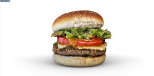 Wholesale Bespoke <strong>Giant</strong> Inflatable Hamburger Inflatable <strong>Food</strong> Models With Factory Price for Burger Shop Advertising - Product Image 4