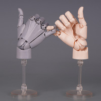 Mano Biónica Súper Articulada 1/2, Modelo de Dedo, para Pintura de Anime, Figura de Arte Desnudo, Exhibición y Almacenamiento en Caja de Color China