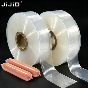 Rouleau <span class=keywords><strong>de</strong></span> <span class=keywords><strong>film</strong></span> transparent en polyamide pour saucisses JIJID, largeur aplatie 40-180 mm, sur mesure - Product Image 1