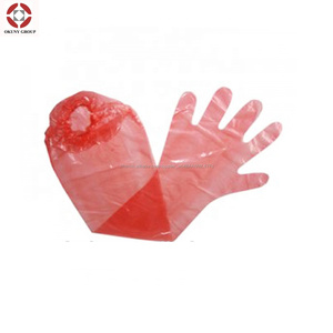 Meilleur Prix Fabricant Fournir Ranch Bovins Insémination Artificielle Vétérinaire Équipement Gants Longs 90 cm - Product Image 5