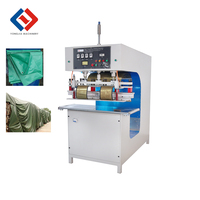 Machine à souder les tentes en PVC haute fréquence pour tissu imperméable, toile, bâche, tissu épais imperméable, soudeuse plastique