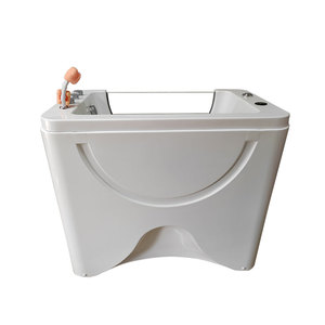 Bañera acrílica profesional de ozono de diseño moderno, Spa independiente para mascotas de 1,8 m para perros y gatos, escurridor de masaje para el cuidado de mascotas, características - Product Image 5