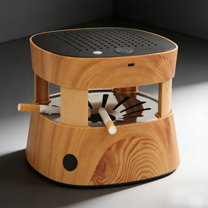 <span class=keywords><strong>Cendrier</strong></span> sans fumée OEM avec purificateur d'air, filtration HEPA, allumage électronique silencieux à 3 vitesses, <span class=keywords><strong>cendrier</strong></span> pour restaurants et bars - Product Image 6