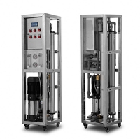 Pompa mesin pemurni air RO Stainless Steel, sistem Osmosis terbalik untuk penyaringan pemurni air murni