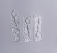 Vente en gros de fil dentaire portable hygiénique en soie de nylon Ptfe enveloppé individuellement produit de soins de santé bucco-dentaire cure-dents pour le nettoyage