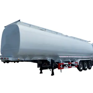최고 공급업체 50000 리터 탄소강 또는 알루미늄 합금 60000 L 트라이 액슬 연료 탱커 트럭 트레일러 연료 탱커 세미 트레일러