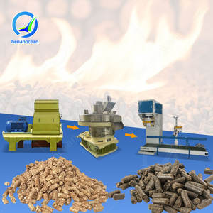 Machine à granulés de biomasse à matrice annulaire pour copeaux de bois, sciure et biomasse d'arachide, pour la production de combustible, OCEAN, Prix - Product Image 1