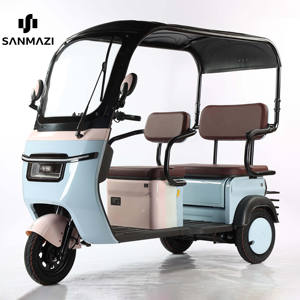 Bicicletta Elettrica <span class=keywords><strong>a</strong></span> <span class=keywords><strong>Tre</strong></span> <span class=keywords><strong>Ruote</strong></span>, Moto, Scooter Mobile, E-bike 3, Bicicletta Elettrica 60V <span class=keywords><strong>a</strong></span> 3 <span class=keywords><strong>Ruote</strong></span> per 3 Persone, Modello Aperto - Product Image 1
