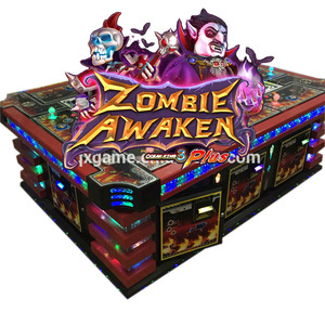 2023 Hot Sale Kung Fu Panda Fischs piel Kit <span class=keywords><strong>6P</strong></span> 8P Fisch jäger Arcade Spiel maschine Angel tisch - Product Image 5