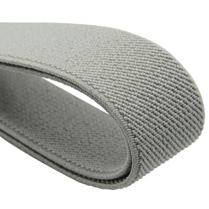 Tùy chỉnh 25mm <span class=keywords><strong>30mm</strong></span> dệt rộng dày Twill ban nhạc đàn hồi băng trong màu đen và trắng Webbing sản phẩm - Product Image 4