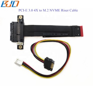 180 Graden Pci Express Pci-e 3.0 4x Slot Naar <span class=keywords><strong>M</strong></span>.2 Ngff Nvme Key-<span class=keywords><strong>M</strong></span> Adapter Riser Verlengkabel 0.2M 0.3M 0.4M 0.6M 0.8M 1M - Product Image 6