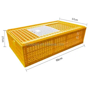 TUOYUN Best Selling Farms Plastic Live Turkey Cage Poultry Transport Chicken Transfer Cages