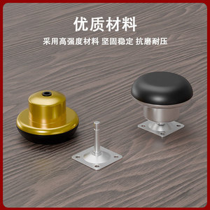 Baina Hardware Furniture Legs 50 Mm Rigid Caster Bed Table <b>Sofa</b> Support Easy Installation - Product Image 3
