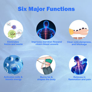 Masajeador de salud para el hogar con Control remoto inalámbrico, masajeador de pies y piernas con ondas de Terahertz, mejora el bienestar - Product Image 4
