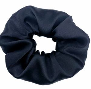 Chouchous en tissu de soie, élastiques à <span class=keywords><strong>cheveux</strong></span> super grands pour femmes, couleur unie, porte-queue de cheval, mode coréenne douce, faits à la main sur mesure - Product Image 6