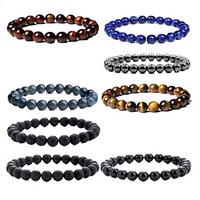Bracelet tendance en pierres naturelles, fait main, en cristal énergétique, avec pierres précieuses de guérison, plaqué argent, extensible, pour soirée