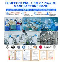 Sérum Visage Anti-Âge Végan OEM ODM Éclaircissant Vitamines C et E Acide Hyaluronique Hydratant Soin Liquide pour la Peau