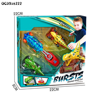3 Styles Articles pour Enfants Produits Tendance 2026 Nouveautés Jouet Voiture Dinosaures en Plastique Personnalisée avec Catapulte pour Garçons