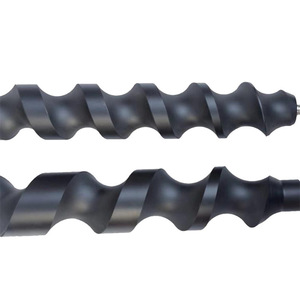 Varilla en espiral personalizada, tornillo de alimentación de paso <span class=keywords><strong>variable</strong></span>, dispositivo de empuje de botella de nailon, equipo mecánico, maquinaria de goma y plástico - Product Image 1
