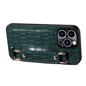 Étui de téléphone portable en <span class=keywords><strong>cuir</strong></span> PU à motif crocodile pour <span class=keywords><strong>iPhone</strong></span> <span class=keywords><strong>12</strong></span> <span class=keywords><strong>Pro</strong></span> Max, étui de téléphone avec sangle pour <span class=keywords><strong>Apple</strong></span> <span class=keywords><strong>iPhone</strong></span> <span class=keywords><strong>12</strong></span> <span class=keywords><strong>Pro</strong></span> Max - Product Image 1