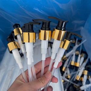 Vente directe : Bouchon de shampoing en aluminium doré 20/410, Bouchons à pression 24/410, Pompe à lotion argentée 28/410, Pulvérisateur noir 18/410, Bouchon à clapet - Product Image 4