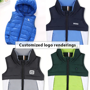 Veste <span class=keywords><strong>sans</strong></span> manches personnalisable pour <span class=keywords><strong>enfants</strong></span>, manteau d'hiver imperméable et chaud pour garçons, gilet matelassé grande taille pour <span class=keywords><strong>enfants</strong></span> 29710 - Product Image 4